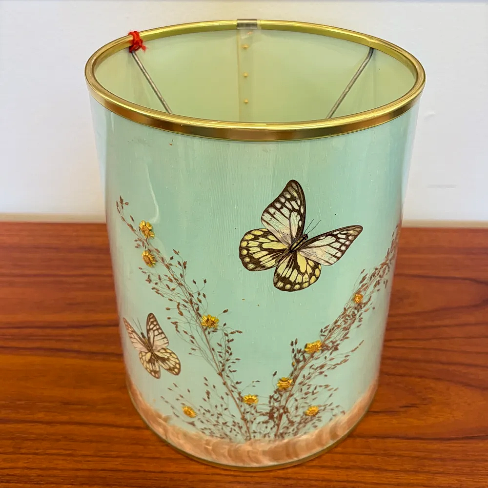Van Briggle butterfly lampshades