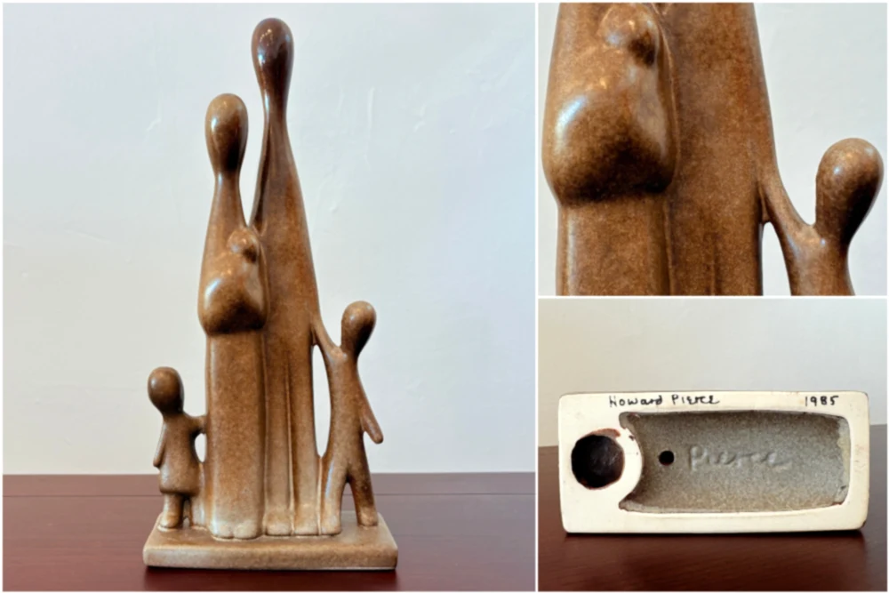 Howard Pierce figurine - family of five