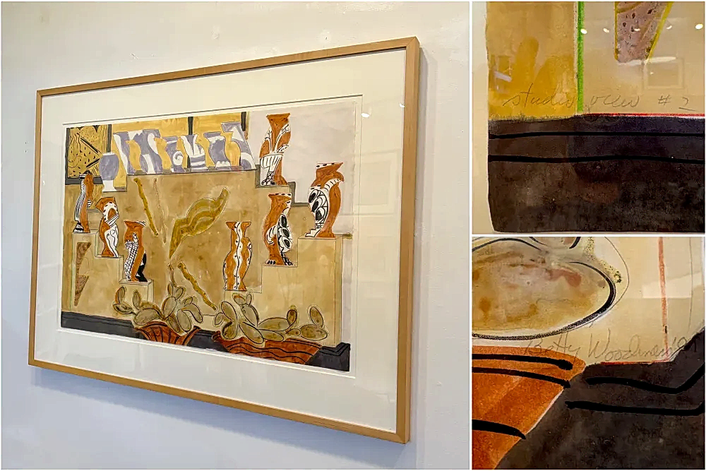 Betty Woodman original mixed media