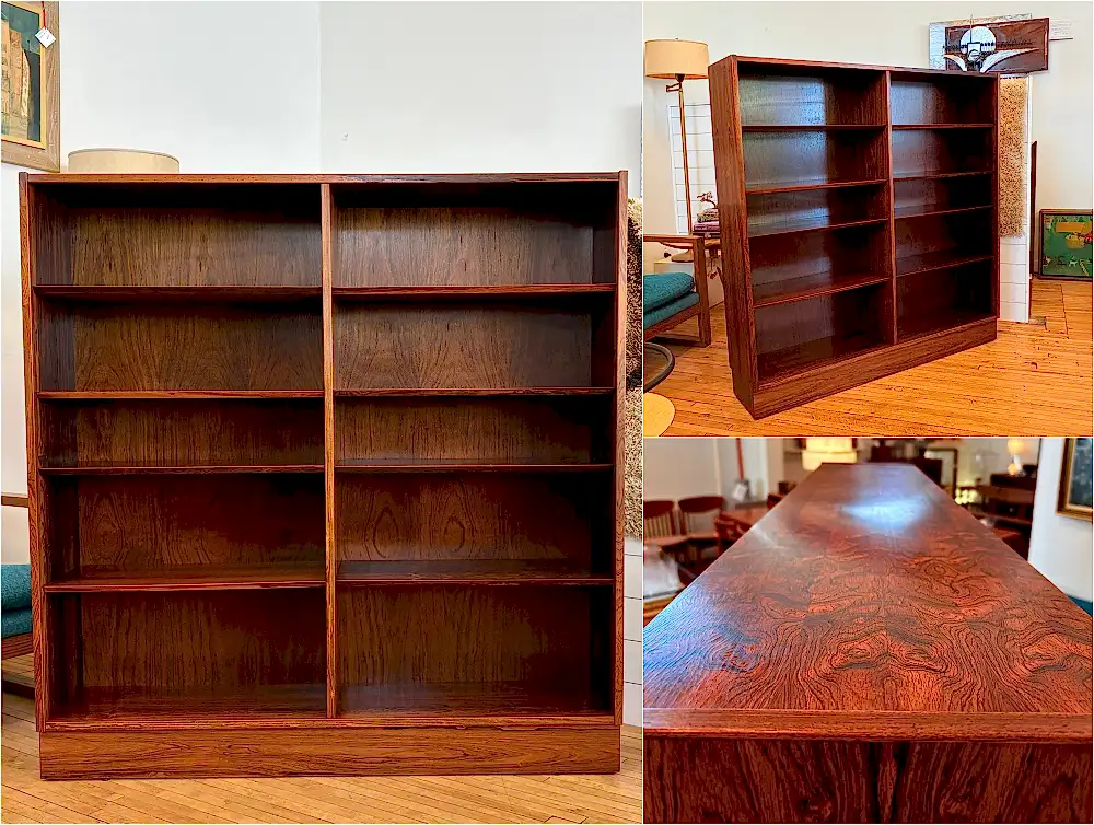 Poul Hundevad rosewood bookcase