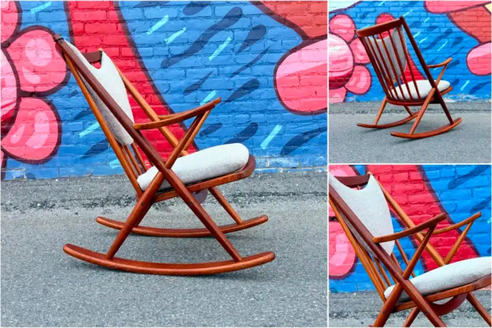Frank Reenskaug for Bramin Model 182 rocking chair