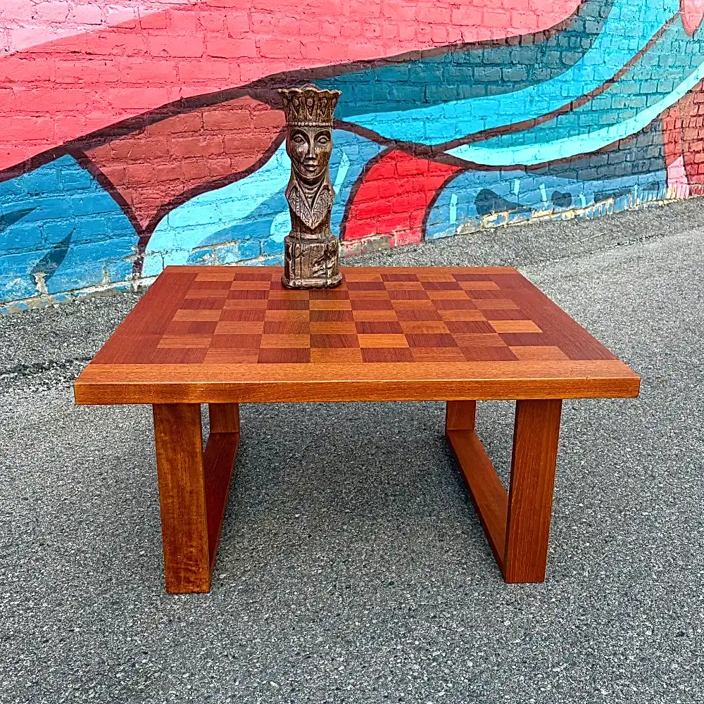 Poul Cadovius parquet coffee table